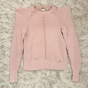 Ted Baker London ‘Sunniie’ Puff Shoulder Jumper - Light Pink